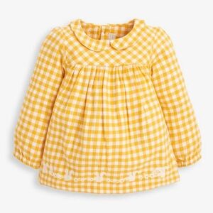 JoJo Maman BeBe | Gingham Shirt | Size 2/3